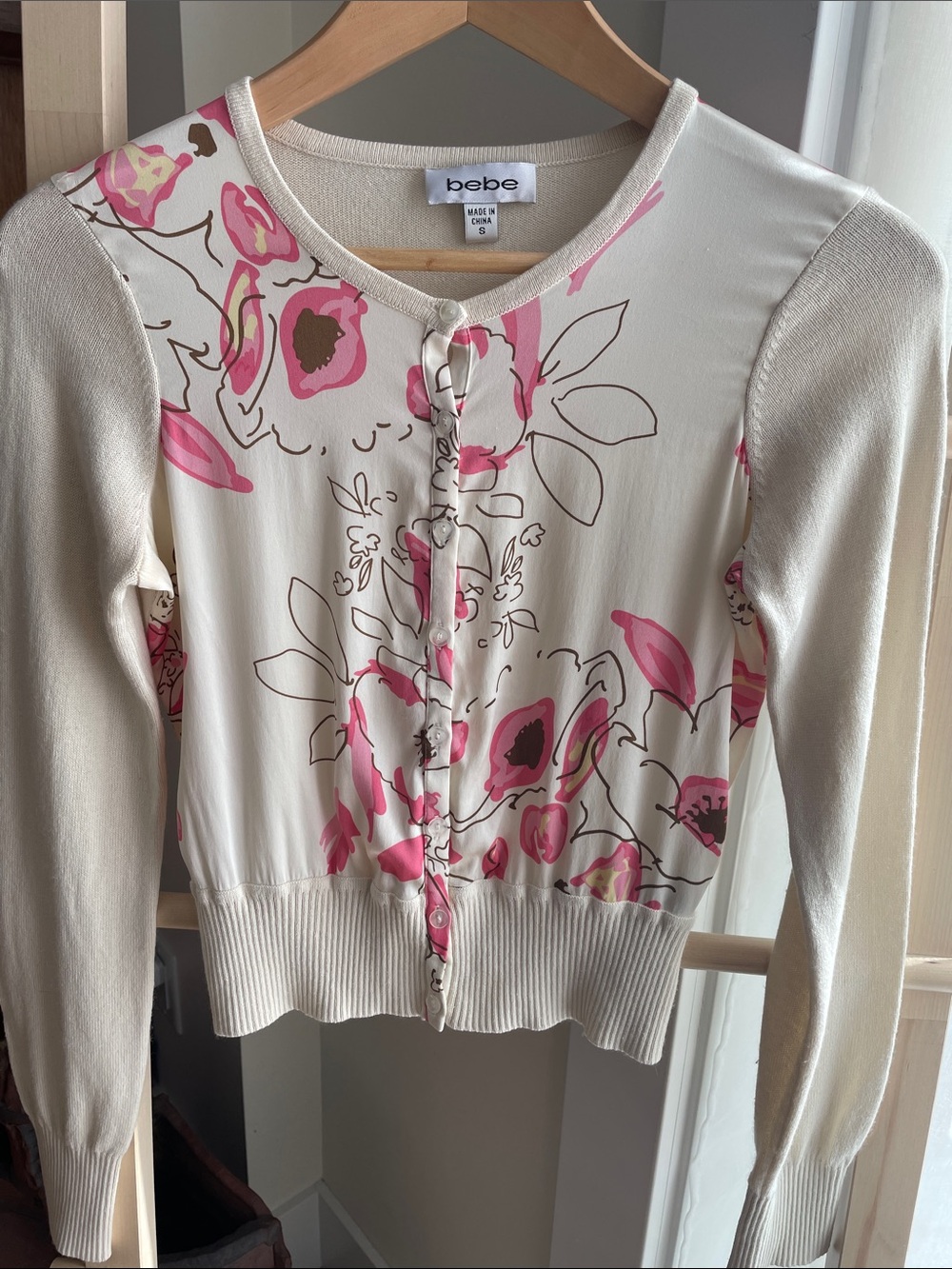 Silk, cashmere cardigan
